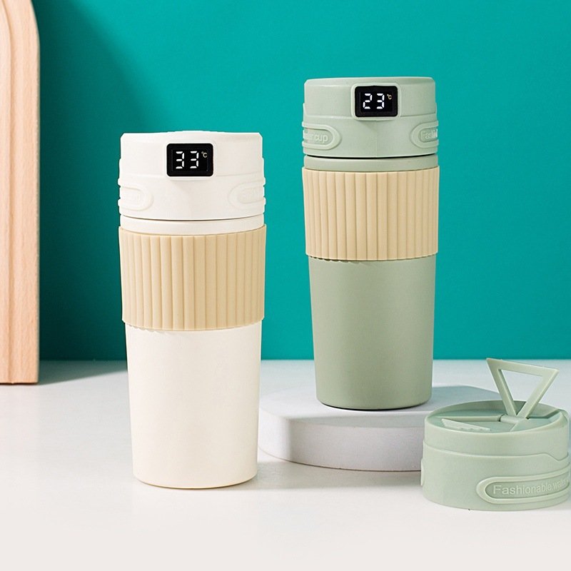 2021 hot sale intelligent smart water bottle thermos cup with led temperature display