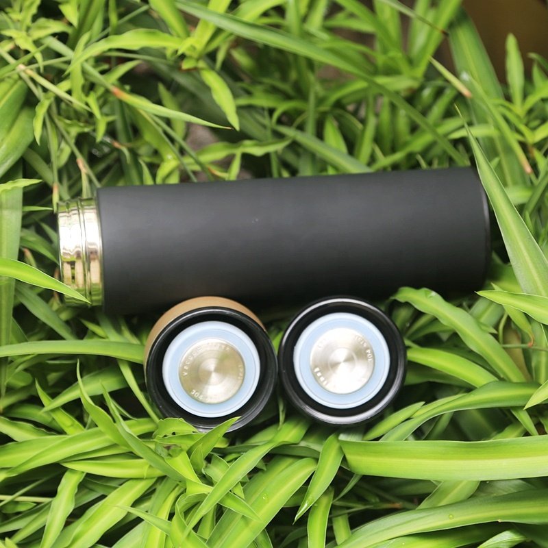 Wholesale promotion gift custom logo Life 350ml 500ml double wall bottle vacuum flask Stainless steel Water Bottle