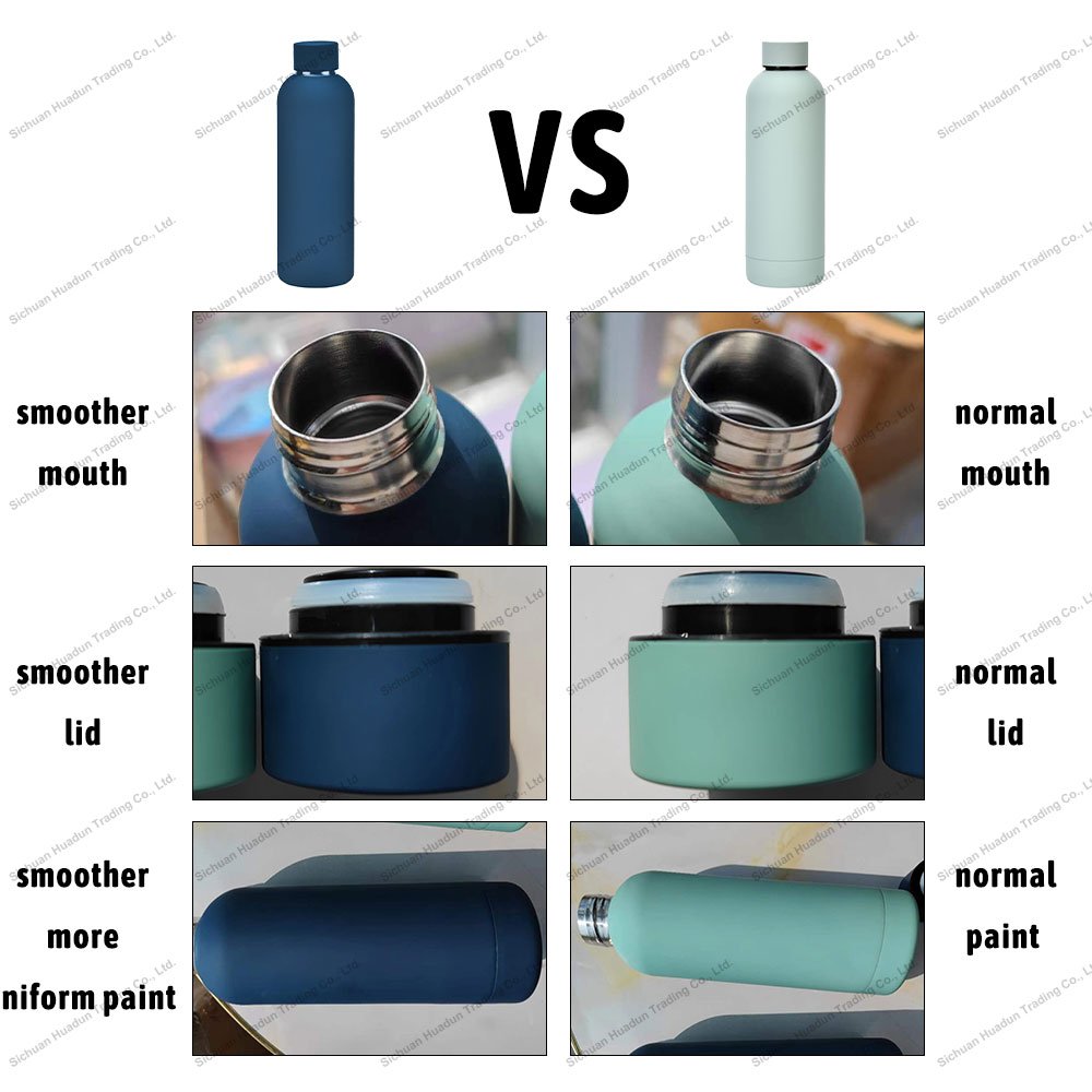 Custom logo New trend 500ml Double Wall Vacuum Insulated Water Bottles Flask Mug Cup Stainless Steel vacuum flasks & vacuum