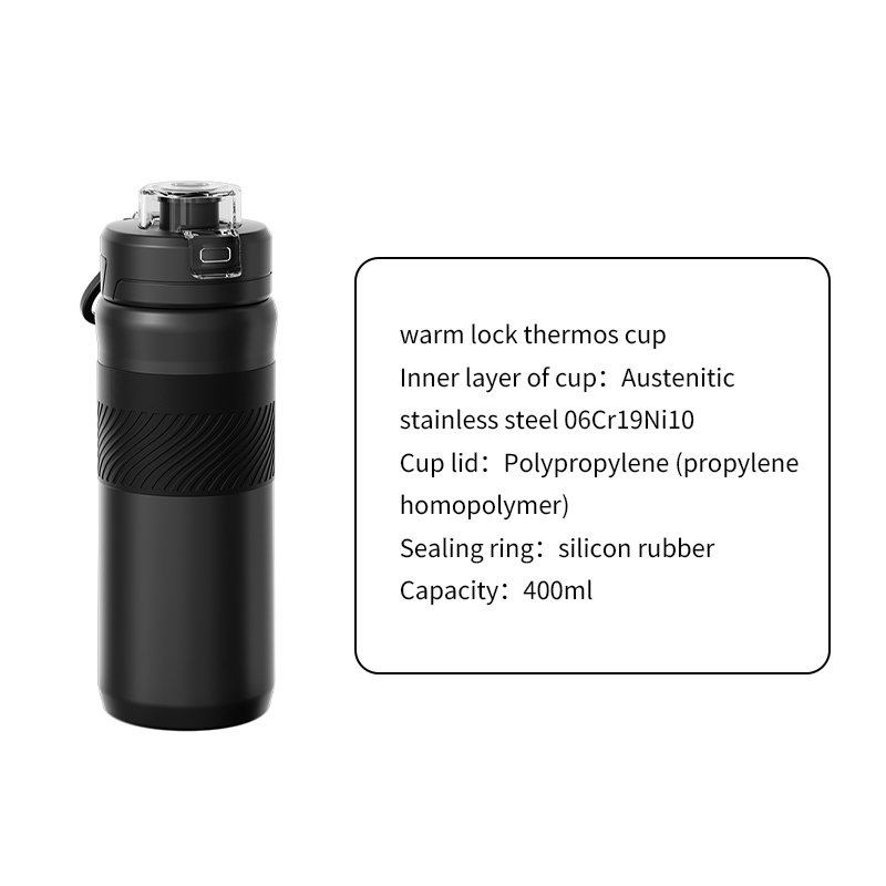 Security hot sale for wholesale Flexibility Stainless Steel 316 white purple black vacuum flask sports bottle