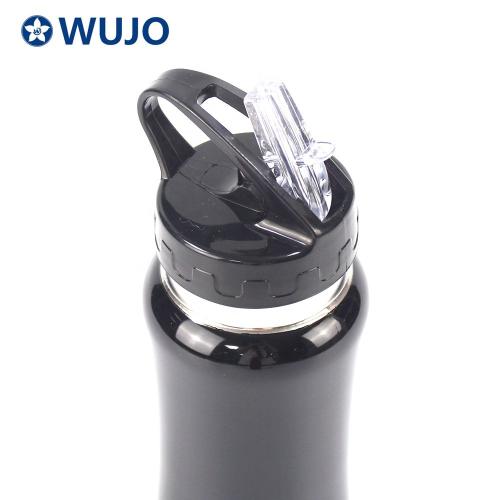 WUJO OEM ODM single wall stainless steel termos inoxidable water bottle botellas de agua