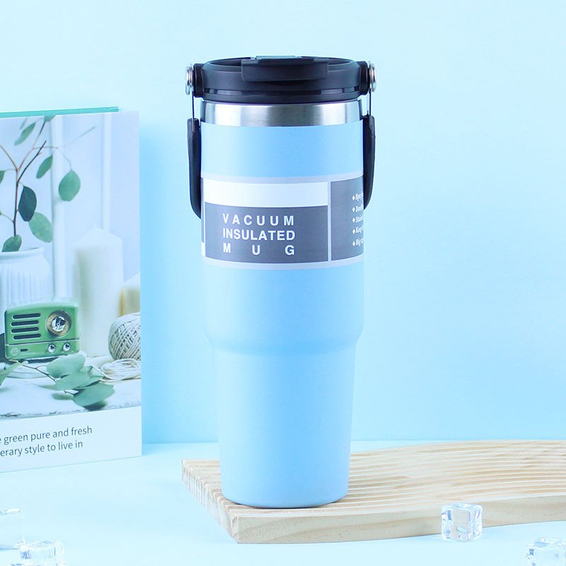 Custom Logo Gym Sport Hot Insulated Custom Stainless Steel Vacuum Flask Drinking Travel Water Bottles With Straw