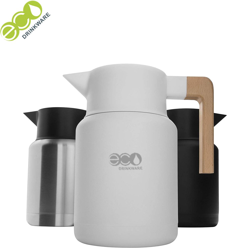 GT006 Double Wall Vacuum 304 Stainless Steel Thermos Vacuum Carafe Flask Insulated Pot Thermal Pot teapot with infuser