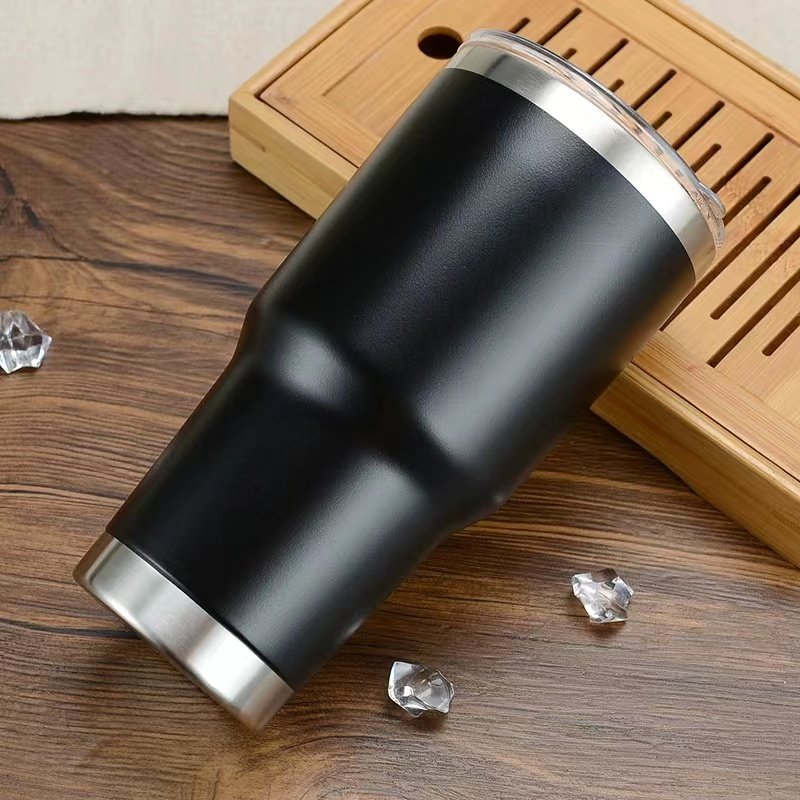 30oz Custom Thermo Cup Double Wall Vacuum Stainless Steel Coffee Cup Mug Sublimation Wine Travel Tumblers Wth Straw