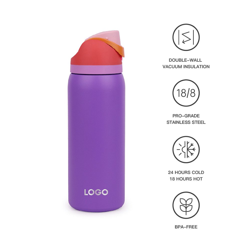 Y729 Hot Sale Bpa-free Sports Drink Water Bottle Travel Tumbler Vacuum Insulated Flask Stainless Steel Water Bottle With Handle