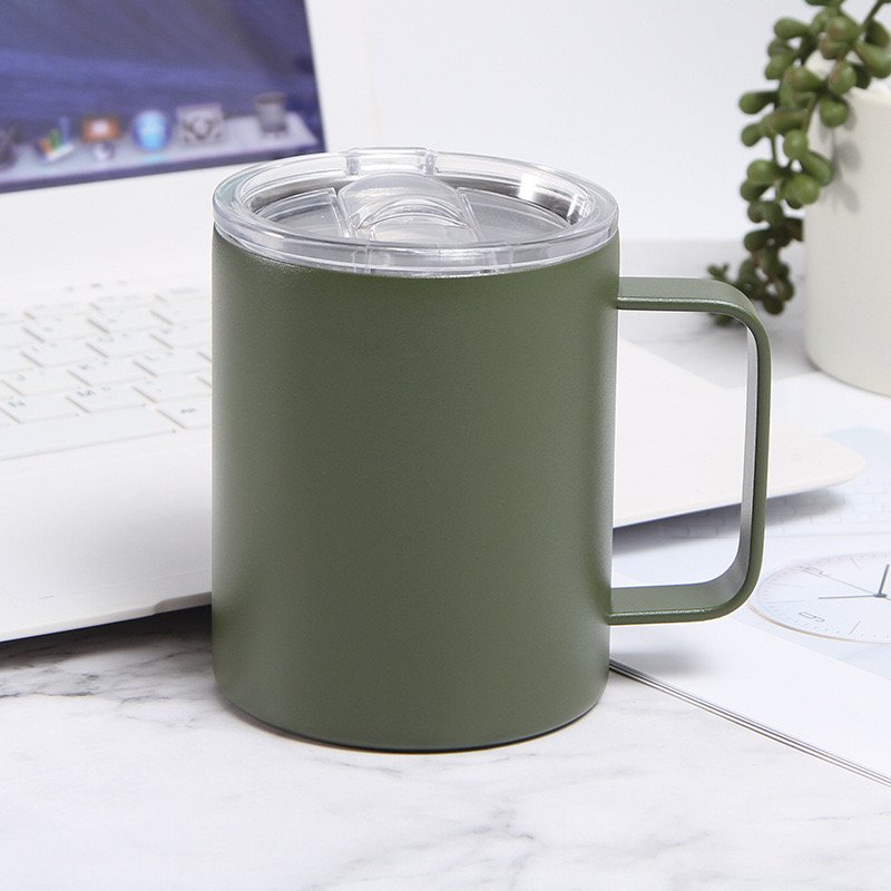Becher Sleeve Handle Cryogenic Ice Coffee Cup Thermo Steel Water Bottle