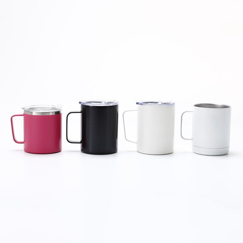 Becher Sleeve Handle Cryogenic Ice Coffee Cup Thermo Steel Water Bottle