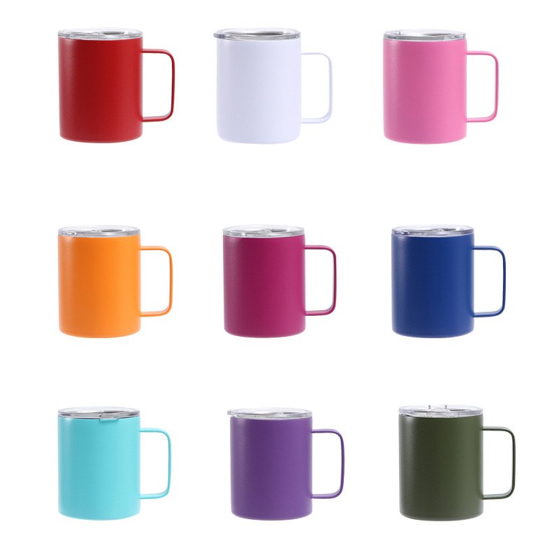Becher Sleeve Handle Cryogenic Ice Coffee Cup Thermo Steel Water Bottle