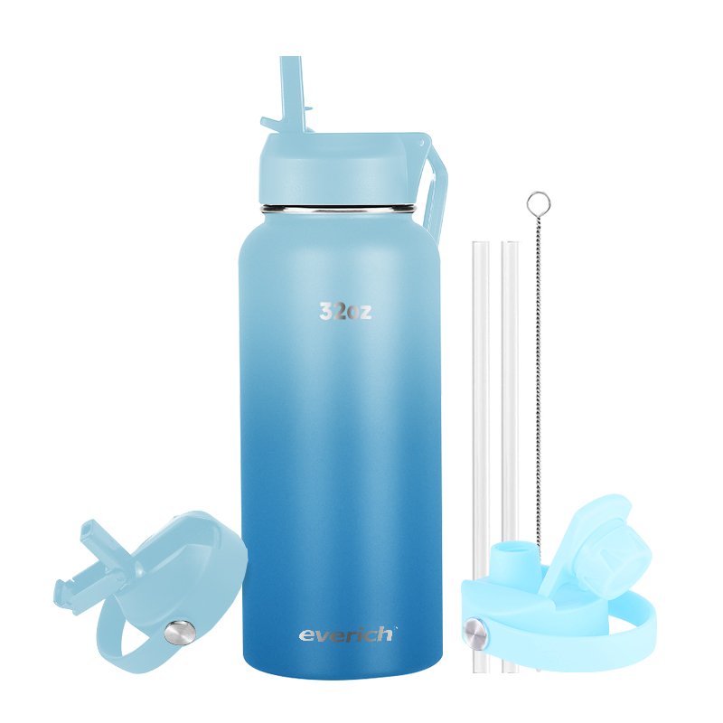 18oz 24oz 32oz 40oz free samples customized logo package stainless steel water bottle vacuum insulated bicycle bottles