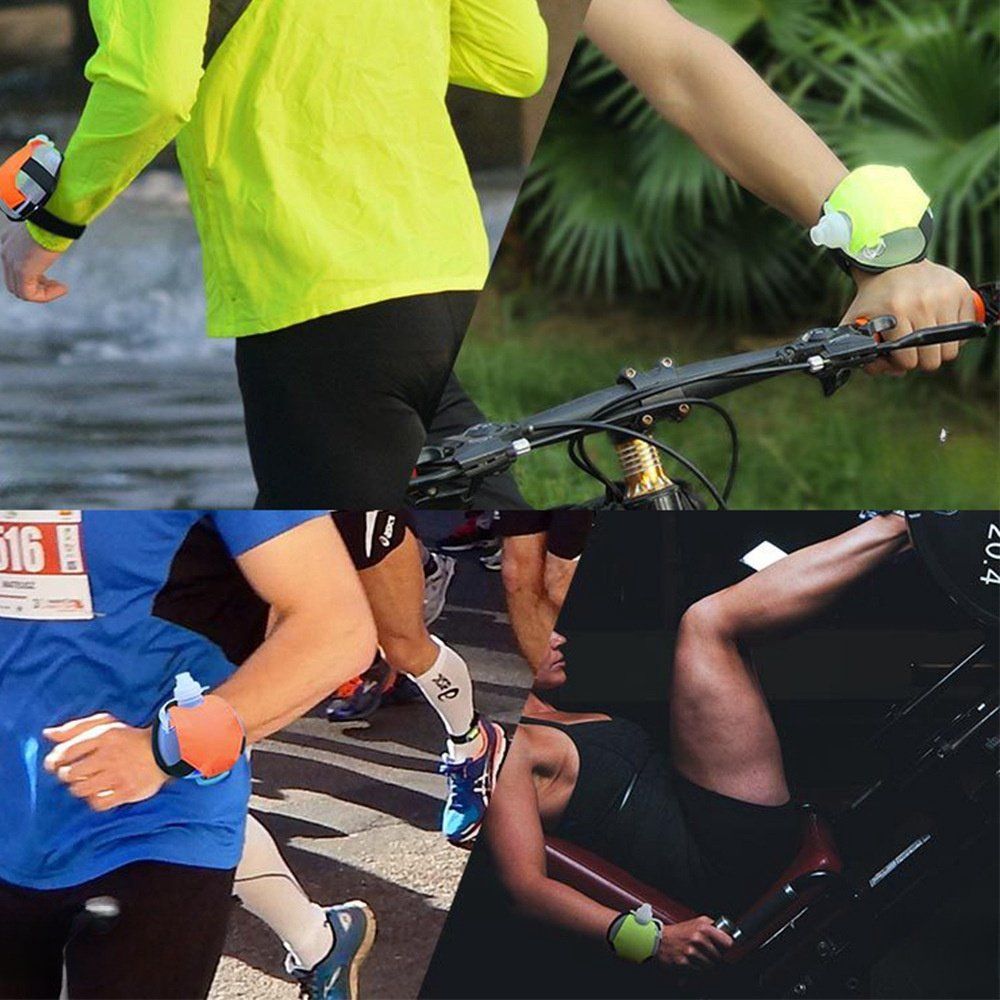 2024 new Portable lightweight Running Gym reusable 200ml Wrist Sports Water Bottles