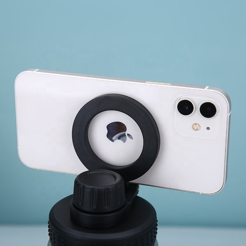 Sport Water Bottle With Magnetic Phone Holder Insulated Water Flask Bottle Sport Water Bottle With Magnetic Phone Mount Stand