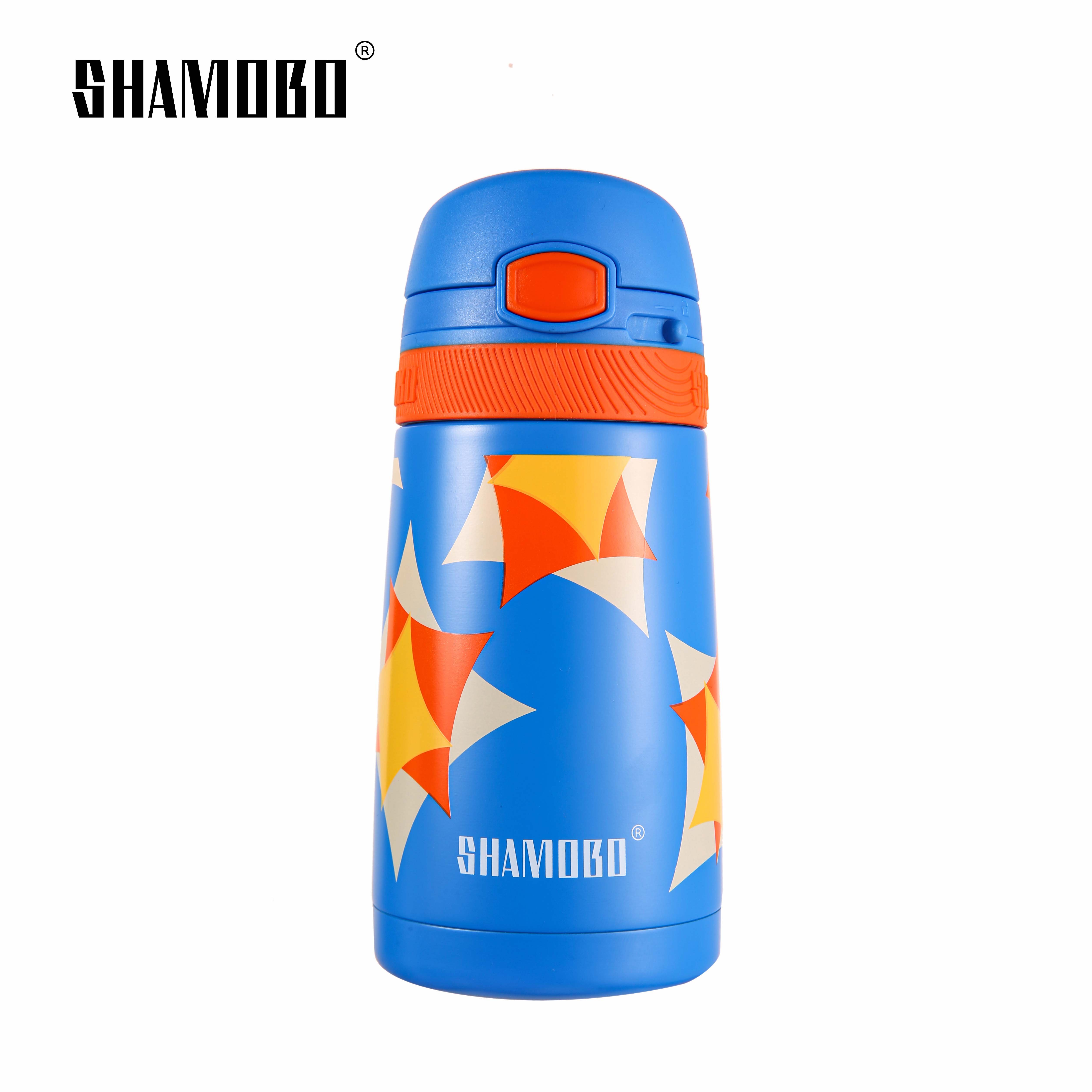 Custom logo bike travel kids BPA free tritan water bottle sports double wall insulated vacuum flask stainless steel