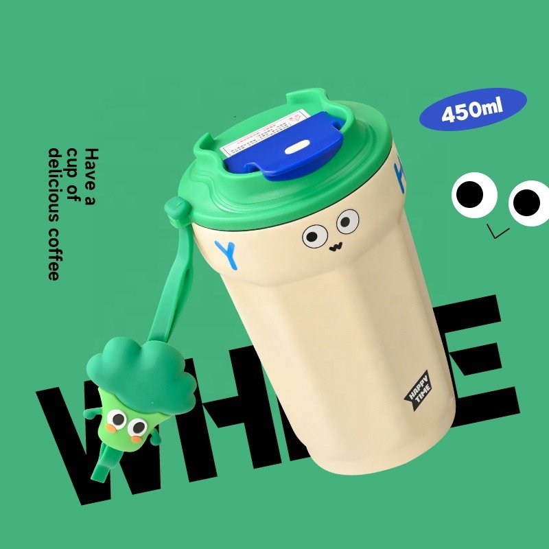Lakuna Customized Cinnamon Roll Kawaii Kitty Pochacco Water Bottle Cartoon 480mL Thermal Water Cup Business Gift