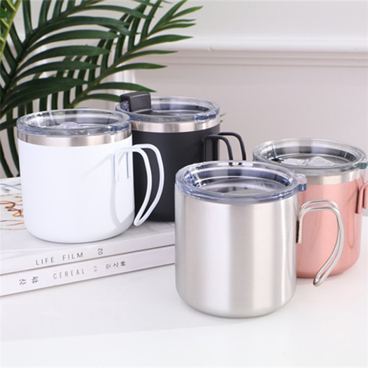High Quality Leak-proof 350ml 304 Stainless Steel Double Wall Coffee Mug Vacuum Flasks Thermoses
