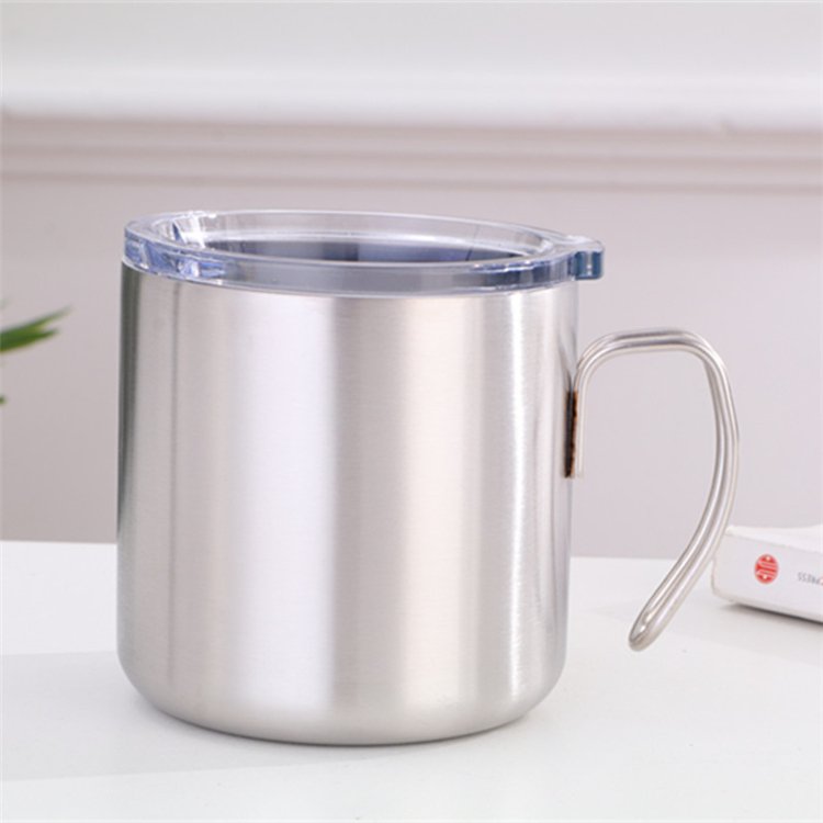 High Quality Leak-proof 350ml 304 Stainless Steel Double Wall Coffee Mug Vacuum Flasks Thermoses