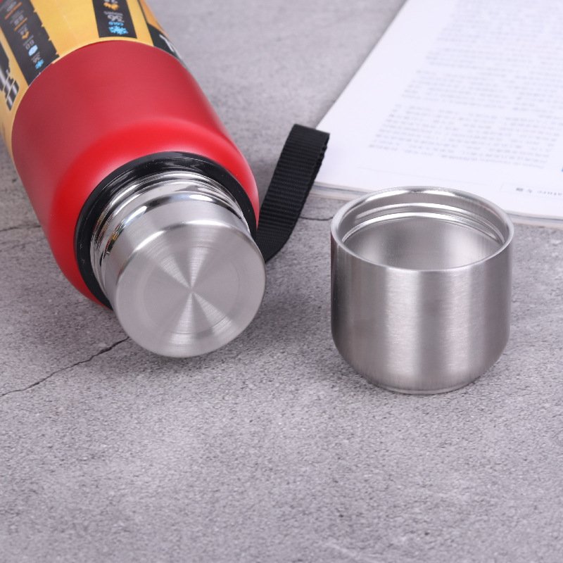 Wholesale Large Capacity Out Door 1.5L 1500ml Two Lids Stainless Steel Double Wall Tea Infuser Vacuum Thermos Flasks & Thermoses