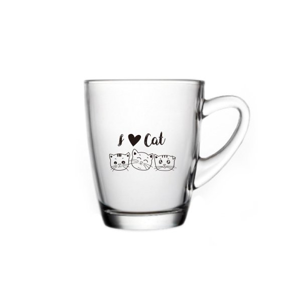 Sell Well transparent with decals reusable coffee mug single layer drinking glass cup tea cup glass clear mugs with handles