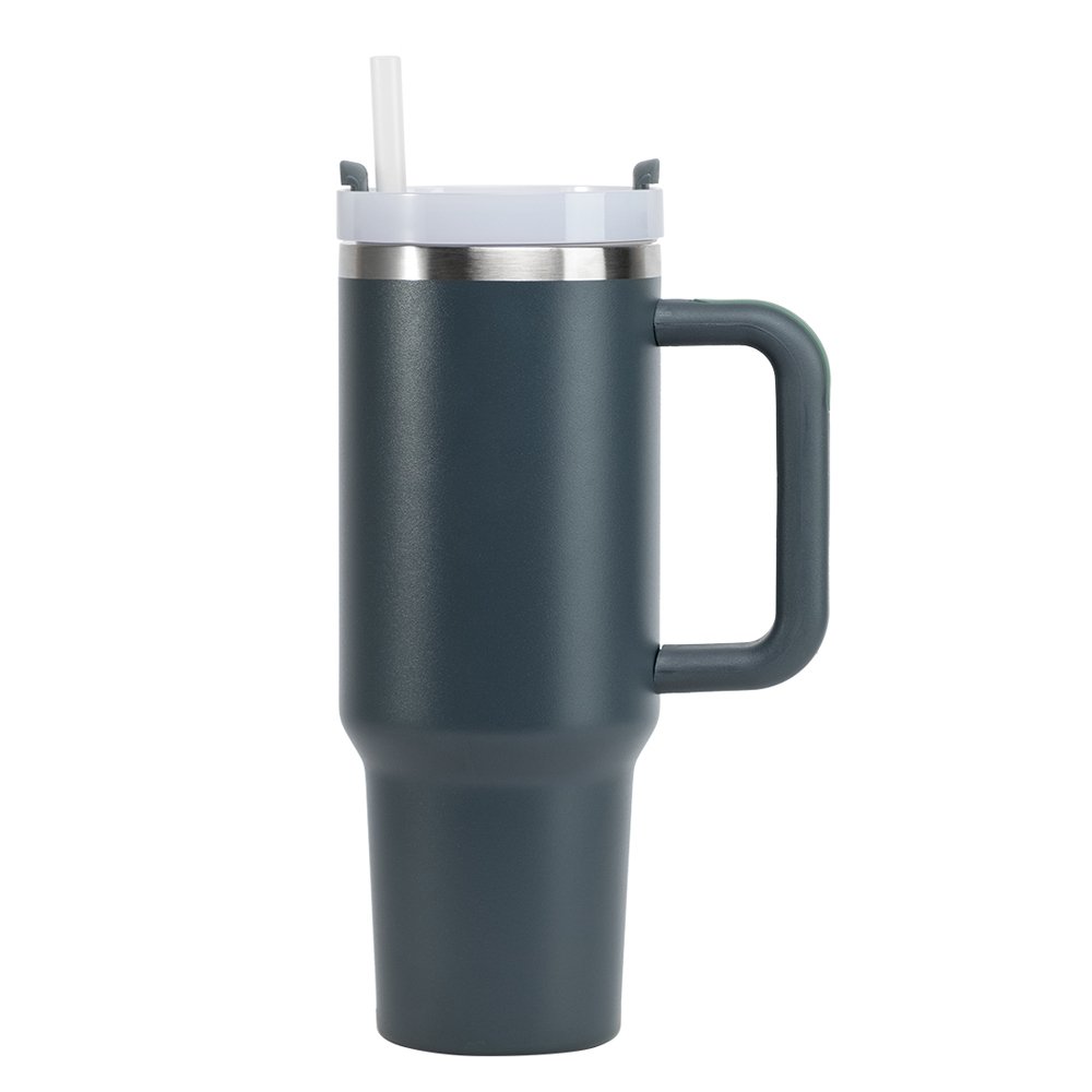 Custom logo 30 40 oz leopard engraved flowstate tumbler 40oz stainless steel travel mug with handle