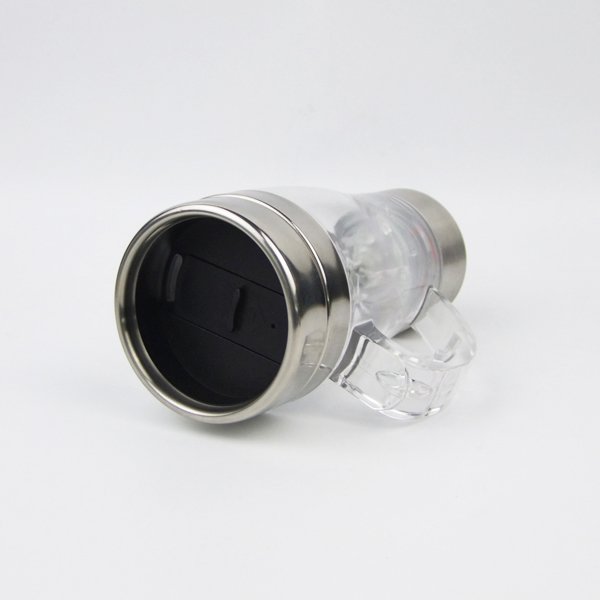 Christmas 2024 Promotional Gifts 300ml Auto Self Stirring Coffee Mug Automatic Mixing Cup With Handle
