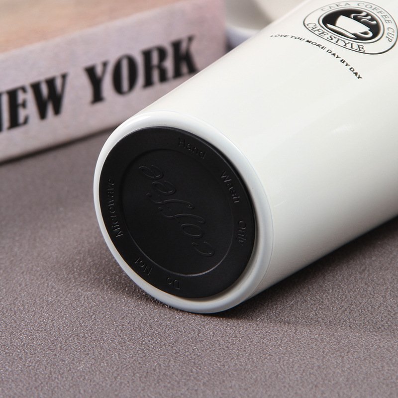 Recycle 380ml Best Seller Double Vacuum Custom Stainless Steel Thermos Travel Mug With Bouncing Lid