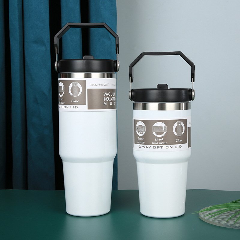 20oz Classic Series IceFlow Stainless Steel Tumbler with Straw Vacuum Insulated Water Bottle