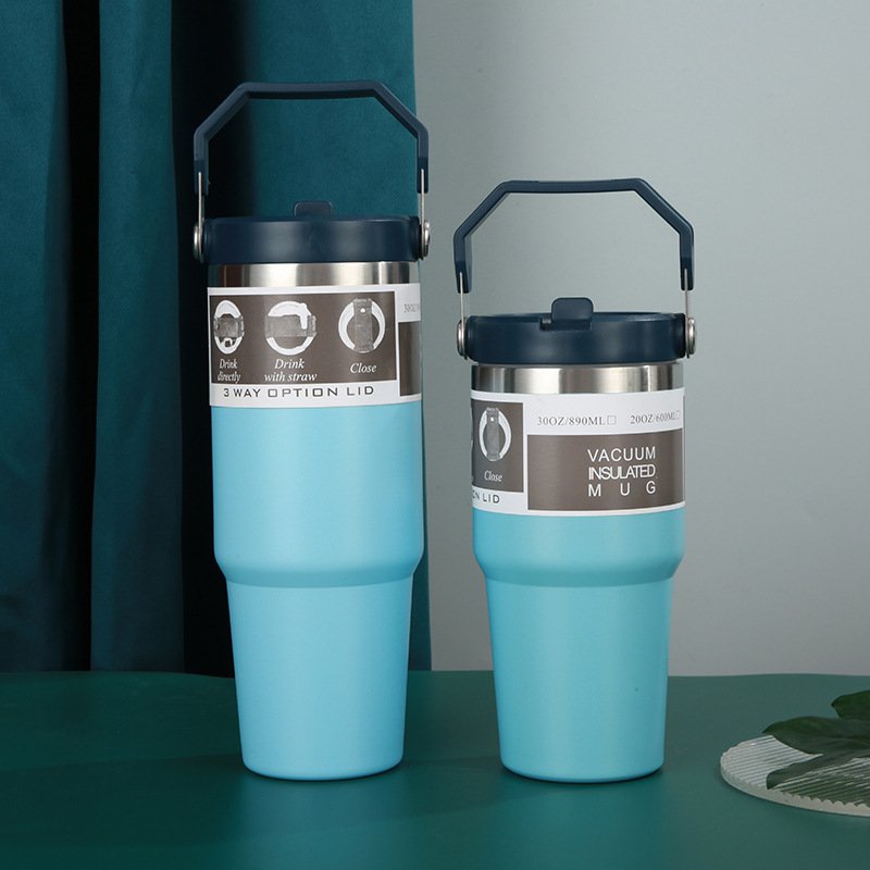 20oz Classic Series IceFlow Stainless Steel Tumbler with Straw Vacuum Insulated Water Bottle