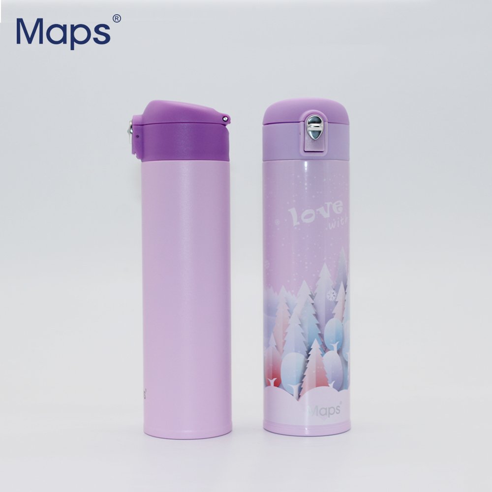 Stainless steel vacuum insulated thermos cup double-wall travel thermos cup coffee cup water bottle
