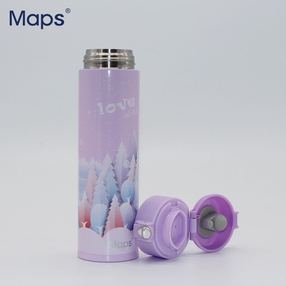 Stainless steel vacuum insulated thermos cup double-wall travel thermos cup coffee cup water bottle