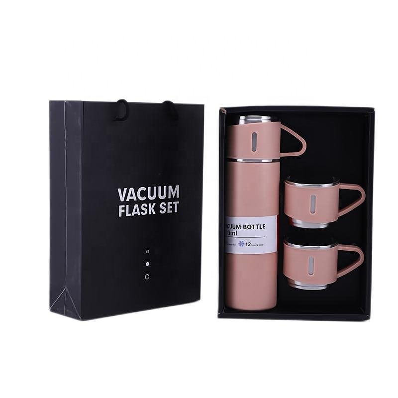 Vacuum Flask Bottle Thermos Cup Stainless Steel portable Travel Logo Custom Wholesale 500ml business promotion gift