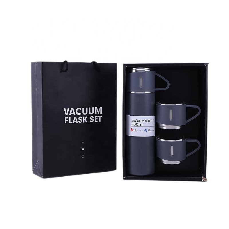 Vacuum Flask Bottle Thermos Cup Stainless Steel portable Travel Logo Custom Wholesale 500ml business promotion gift