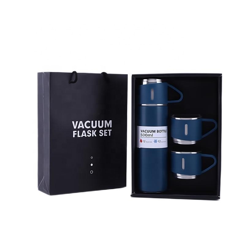 Vacuum Flask Bottle Thermos Cup Stainless Steel portable Travel Logo Custom Wholesale 500ml business promotion gift