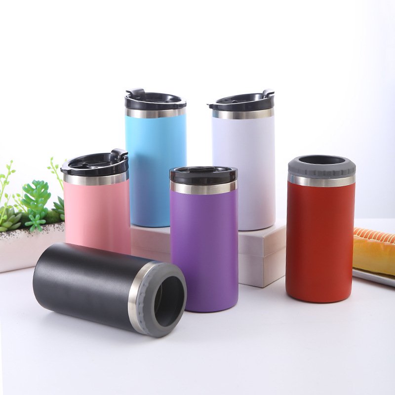 Vacuum Flask 20oz 30oz Stainless Steel Drinking Beer Can Cooler Keep Cold Water Bottles Coffee Mugs Tumbler Cups Keep Cold