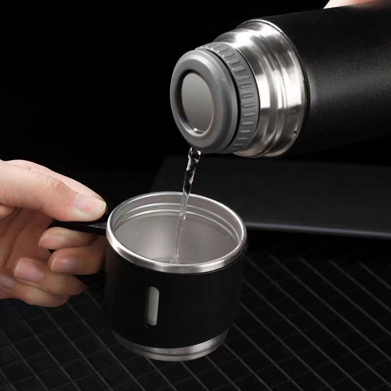 Intelligent temperature display thermal bottle Corporate Business Stainless Steel Vacuum Flask Thermos Mug Gift Set