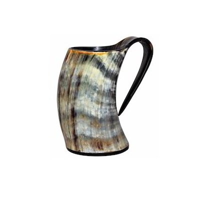 Luxury New Design Customized Handmade Home Decor Horn Mug Indian Manufacturer Vintage Nordic Cheap Drinking Mugs