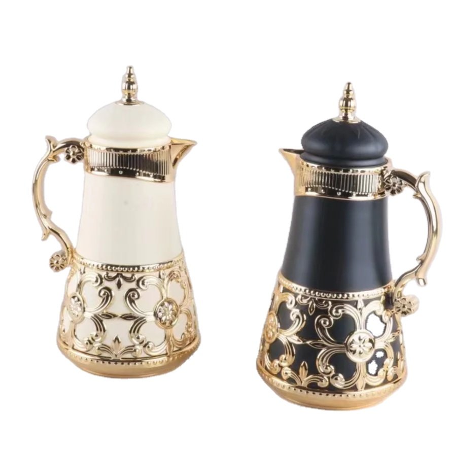 Factory Directly Arabic Style Vacuum Flask Royal Homeware Arabic Morocco Luxury Style Coffee Flask Thermos coffeepot