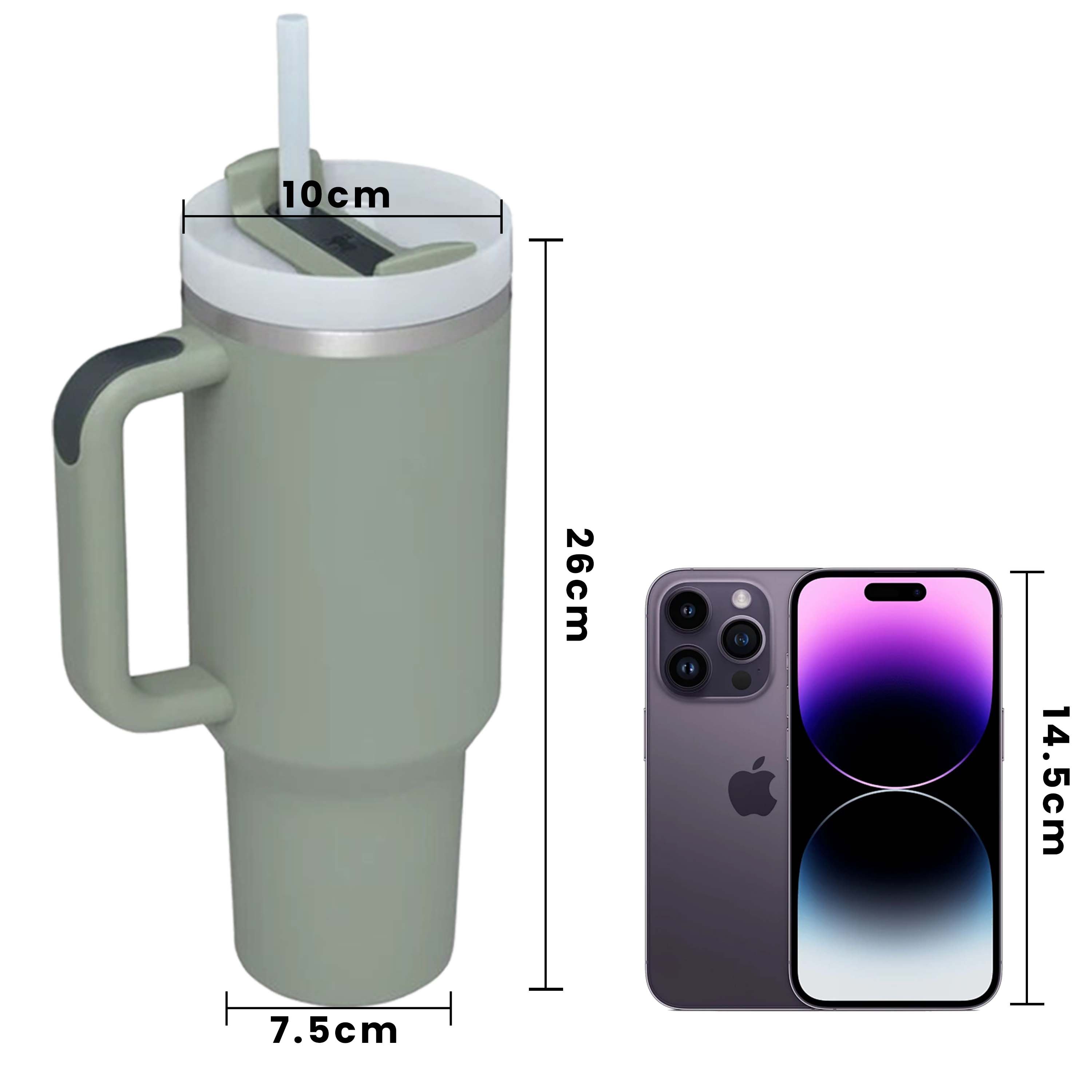 Hot Sale Powder Multi Colors Coated Double Wall Vacuum Insulated Tumbler 40oz Metal Travel Car Mugs Tumblers