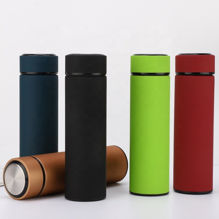 Stainless Steel 304 Thermal Cup Office Business Coffee Water Bottle Tea Vacuum Flask With Filter
