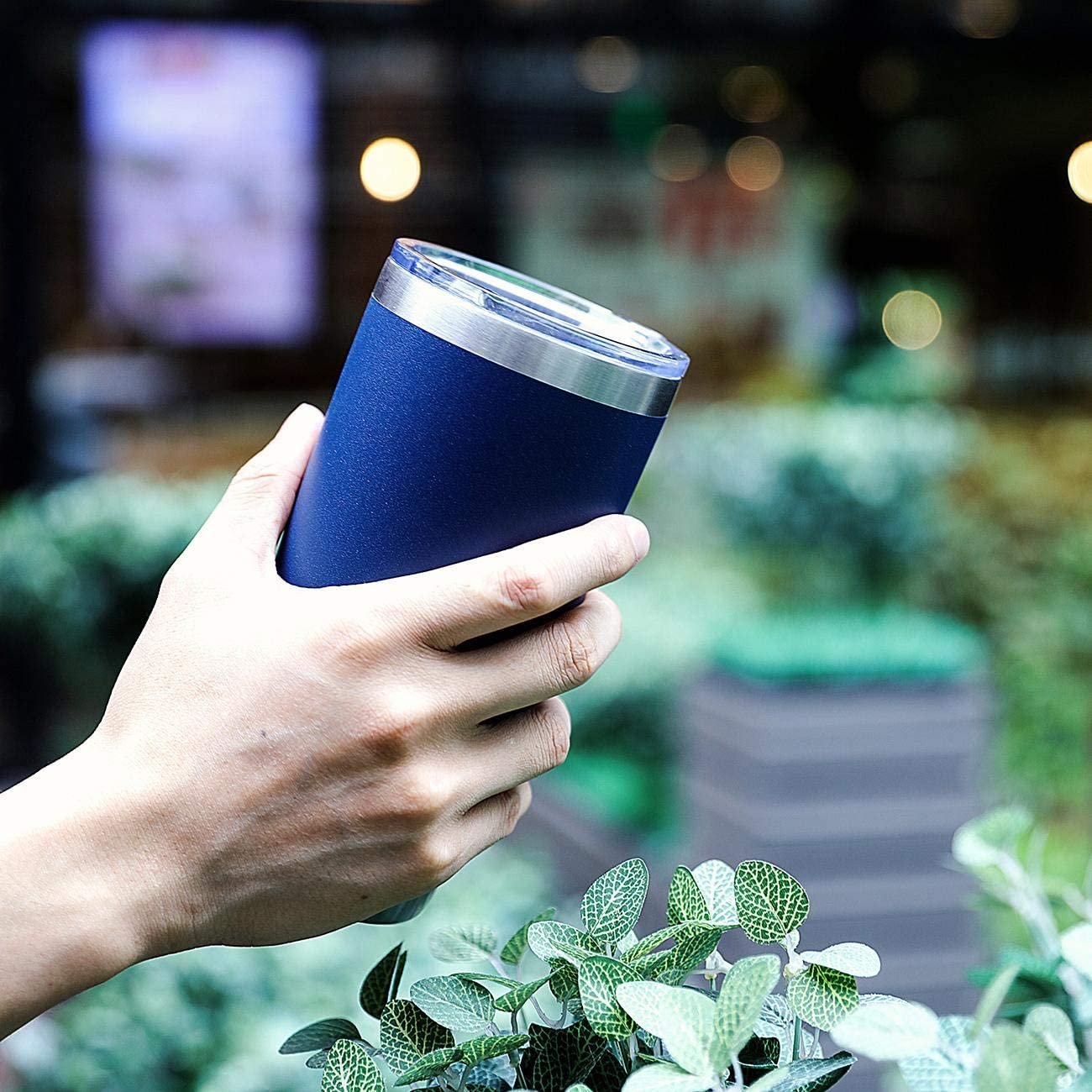 20oz 30oz Stainless Steel Vacuum Insulated Mug With Lid And Straw