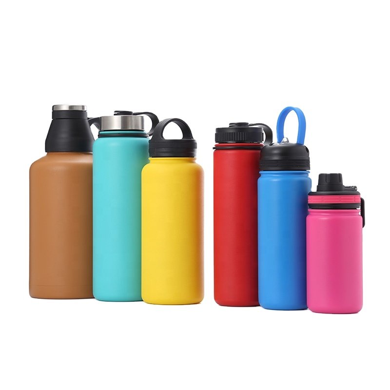 Fast shopping Stainless Steel Vacuum Free 750ml Fitness Water Bottles