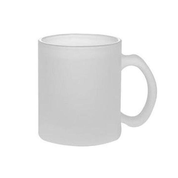 Rubysub M005 Hot Selling High Quality Sublimation Clear Glass Mug Round Handle Transparent Glass Cup