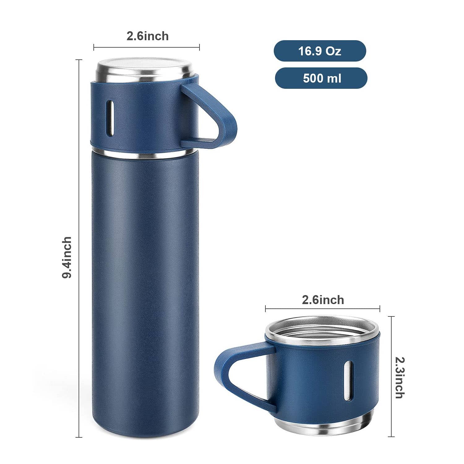Customizable Logo Vacuum Flasks& Thermoses Color Box OEM Custom 304 Stainless Steel Promotional Gift Set