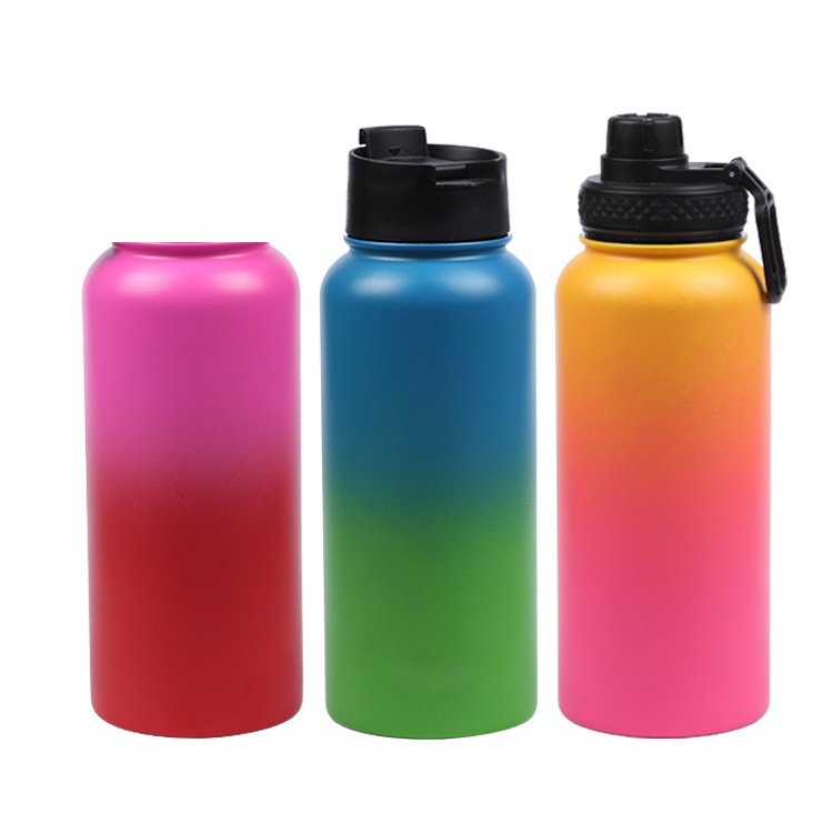 18oz Portable Tumbler Insulated Stainless Steel Thermoses Cup Glass Mugs Thermal Vacuum Flask Wholesale Flask Water Bottle With