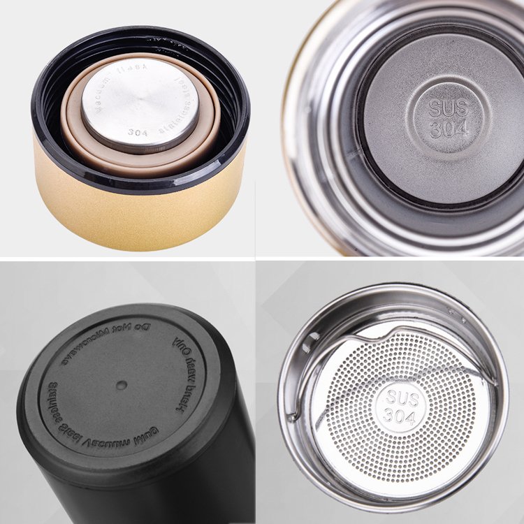 business Smart Touch Temperature Display Water Bottles With Logo Display Travel Mug Vacuum Flask Smart Coffee Tumbler