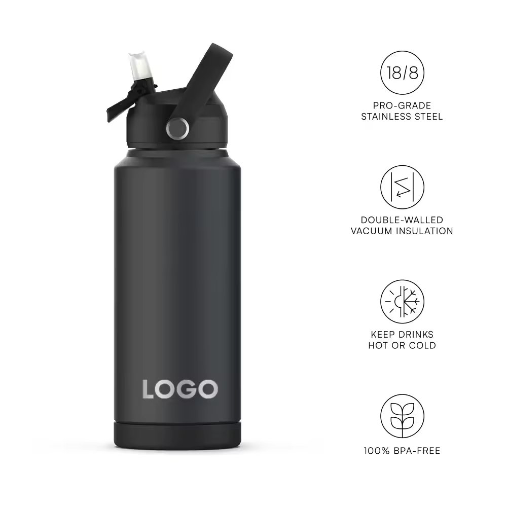 24 oz 750 ml full print Insulated Water Bottle stainless steel custom leak proof sport vacuum flask