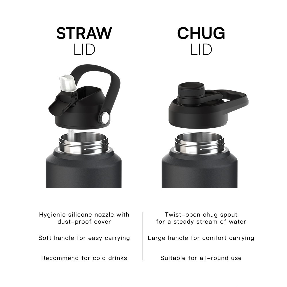 24 oz 750 ml full print Insulated Water Bottle stainless steel custom leak proof sport vacuum flask