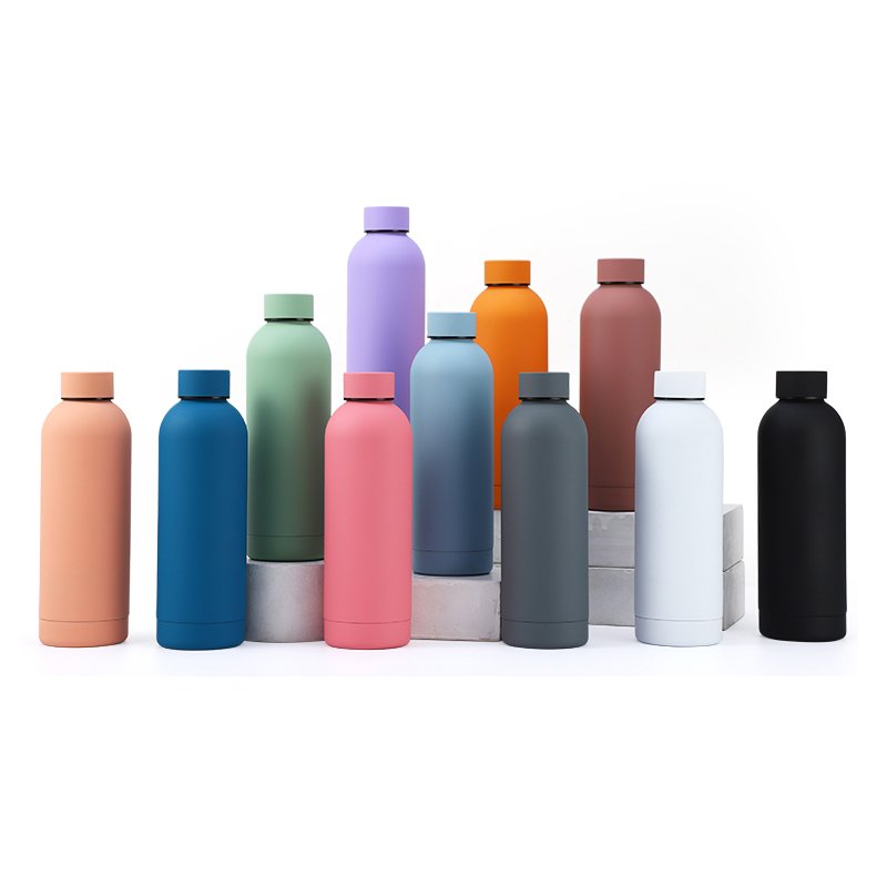 vacuum insulated thermos water bottle stainless steel vacuum flasks with lid custom logo