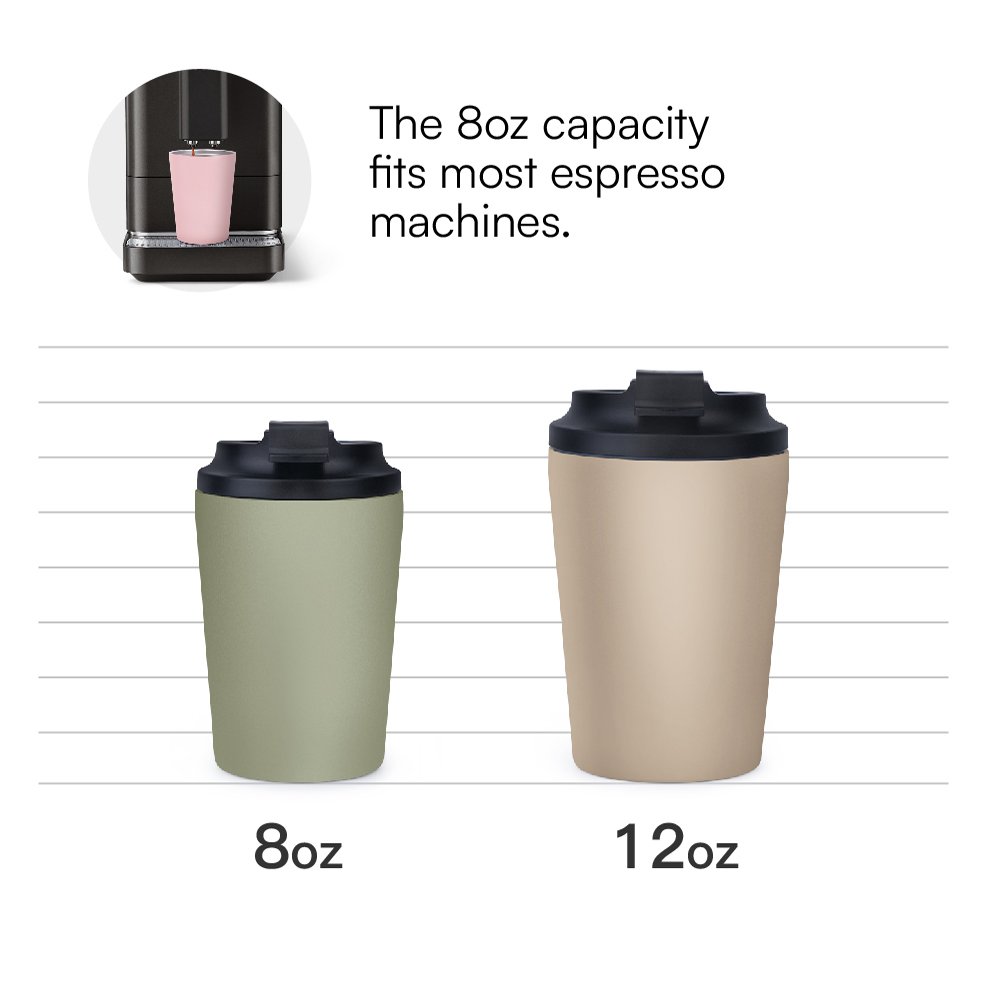 Hot Selling 12oz Tumbler Portable 8oz Coffee Mug Insulated Double Tumbler for Hot and Cold Drinking