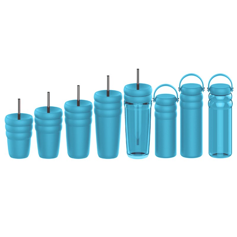 everich Top Seller wide mouth Ice cream shaped water bottle stainless steel customize color logo water bottles with straw lid