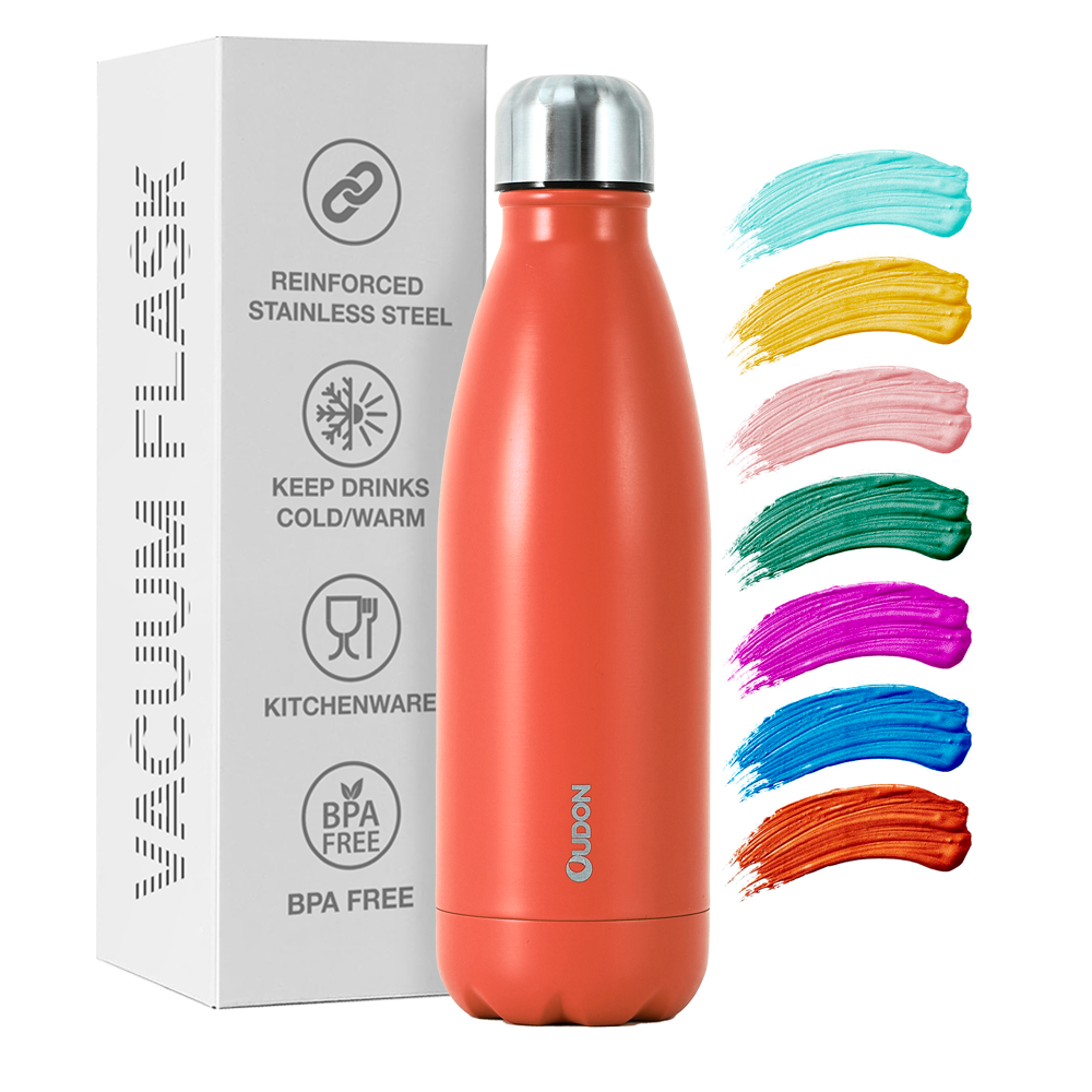 Custom Logo Cola Shaped 17oz 500ml Insulated Water Bottle Sports Portable Vacuum Flask