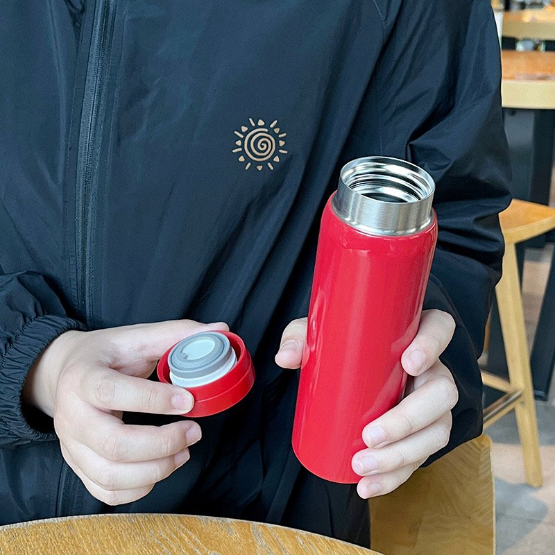200ml Children Student Kids Cute Mini Small Double Wall Stainless Steel Thermos Vacuum Flasks Water Bottle